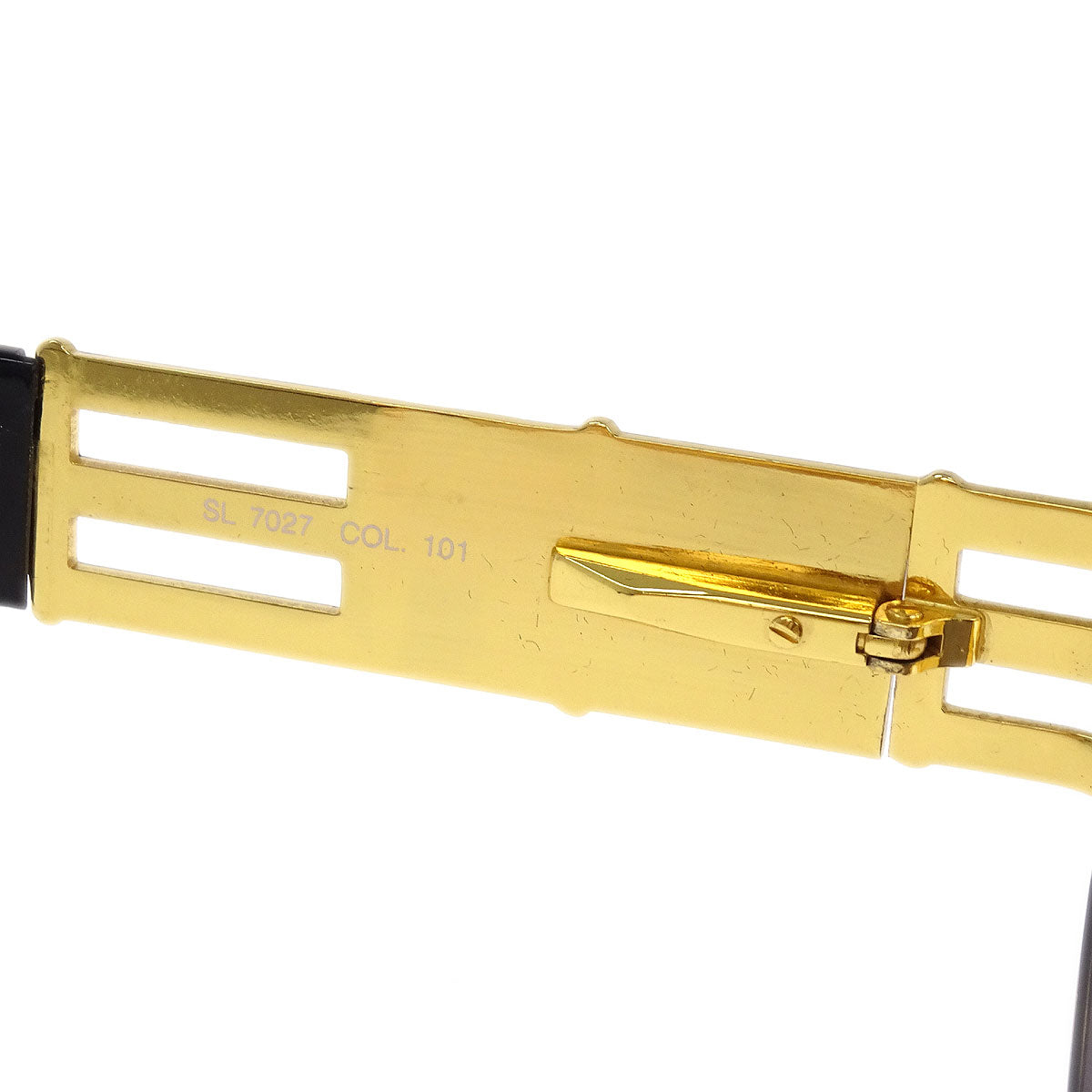 Fendi Sunglasses Eyewear Brown Gold Small Good