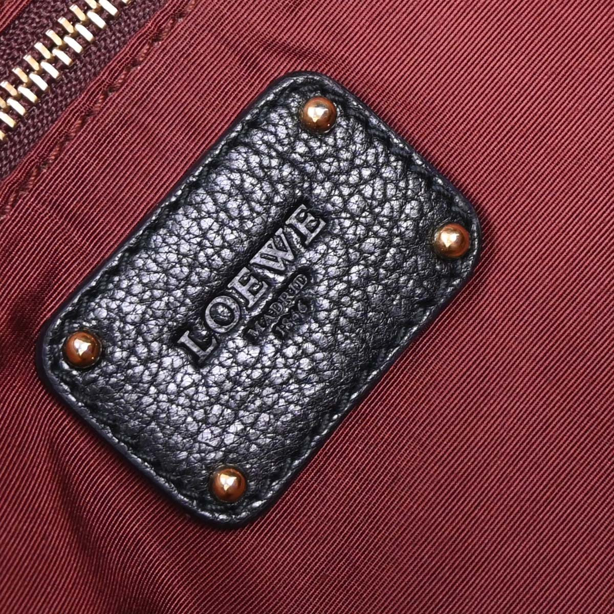 Loewe Black Amazona 36 Handbag