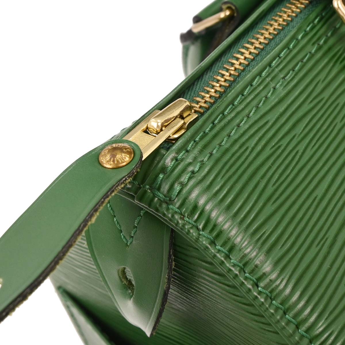 Louis Vuitton Green Epi Speedy 25 Handbag M43014