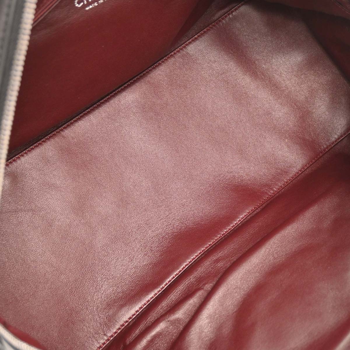 Chanel 2005-2006 Black Calfskin Luxury Line Bowling Bag