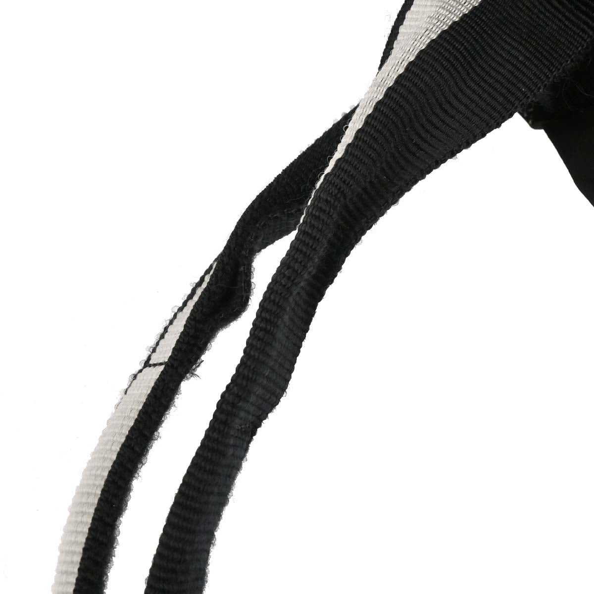 Chanel 2000-2001 Black Nylon Travel Line Tote Handbag