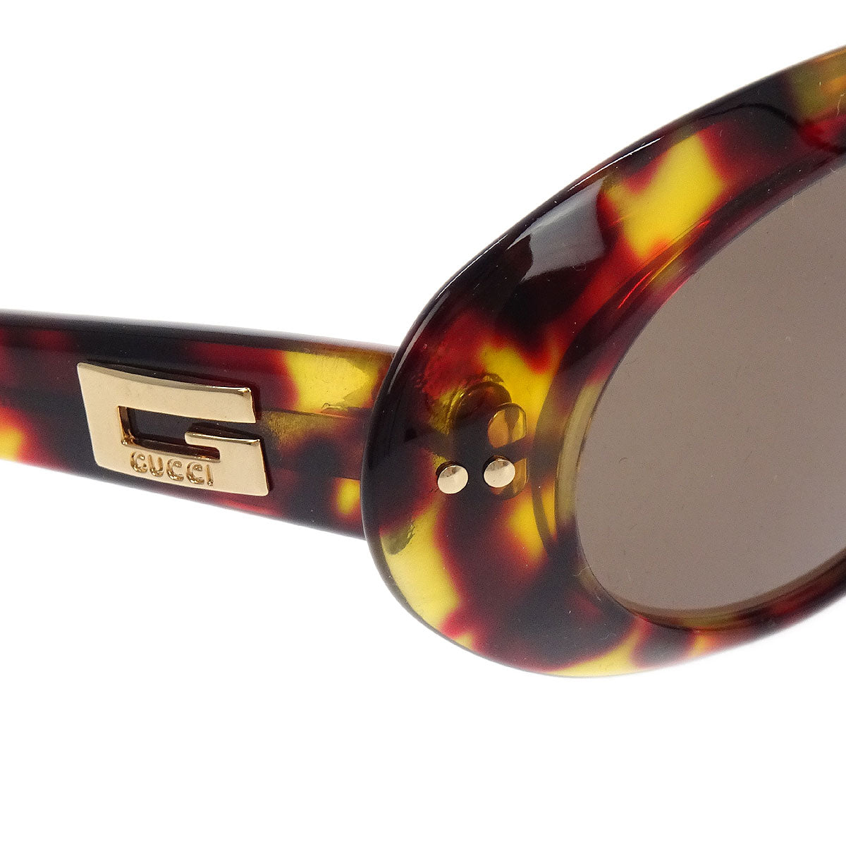 Gucci Sunglasses Eyewear Brown Small Good