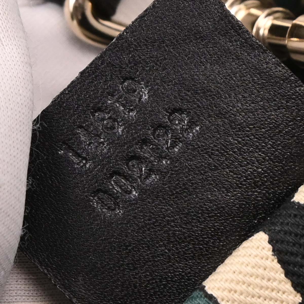 Gucci Black Leather GG Jackie Handbag