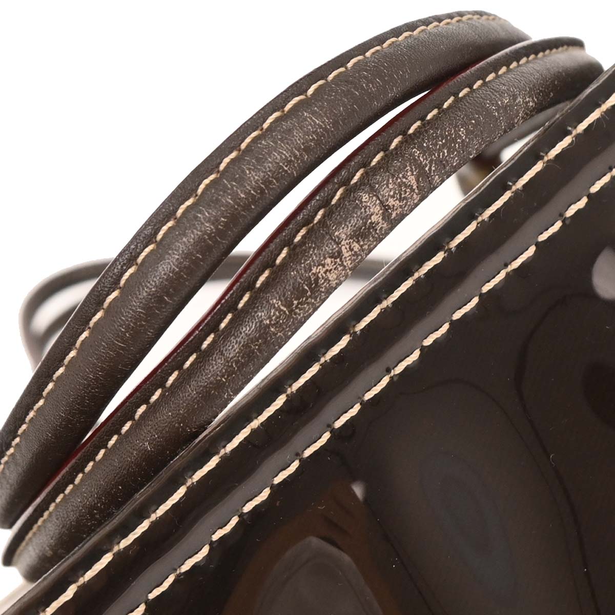 Loewe Brown PVC Tote Bag