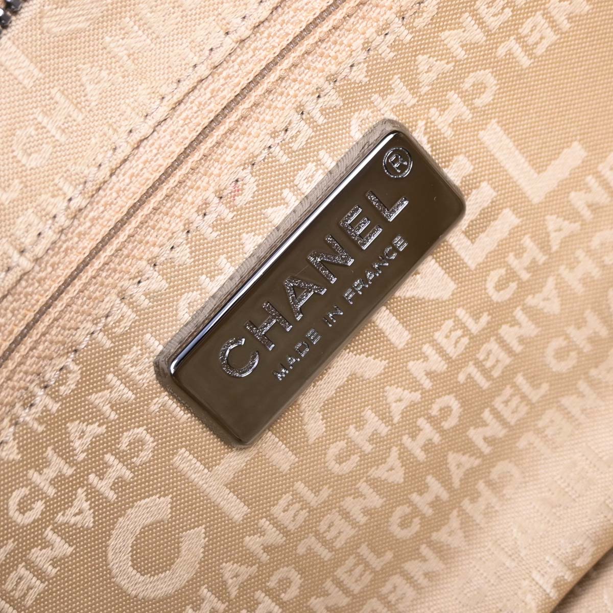 Chanel 2005-2006 Gold Calfskin Ladyblade Handbag
