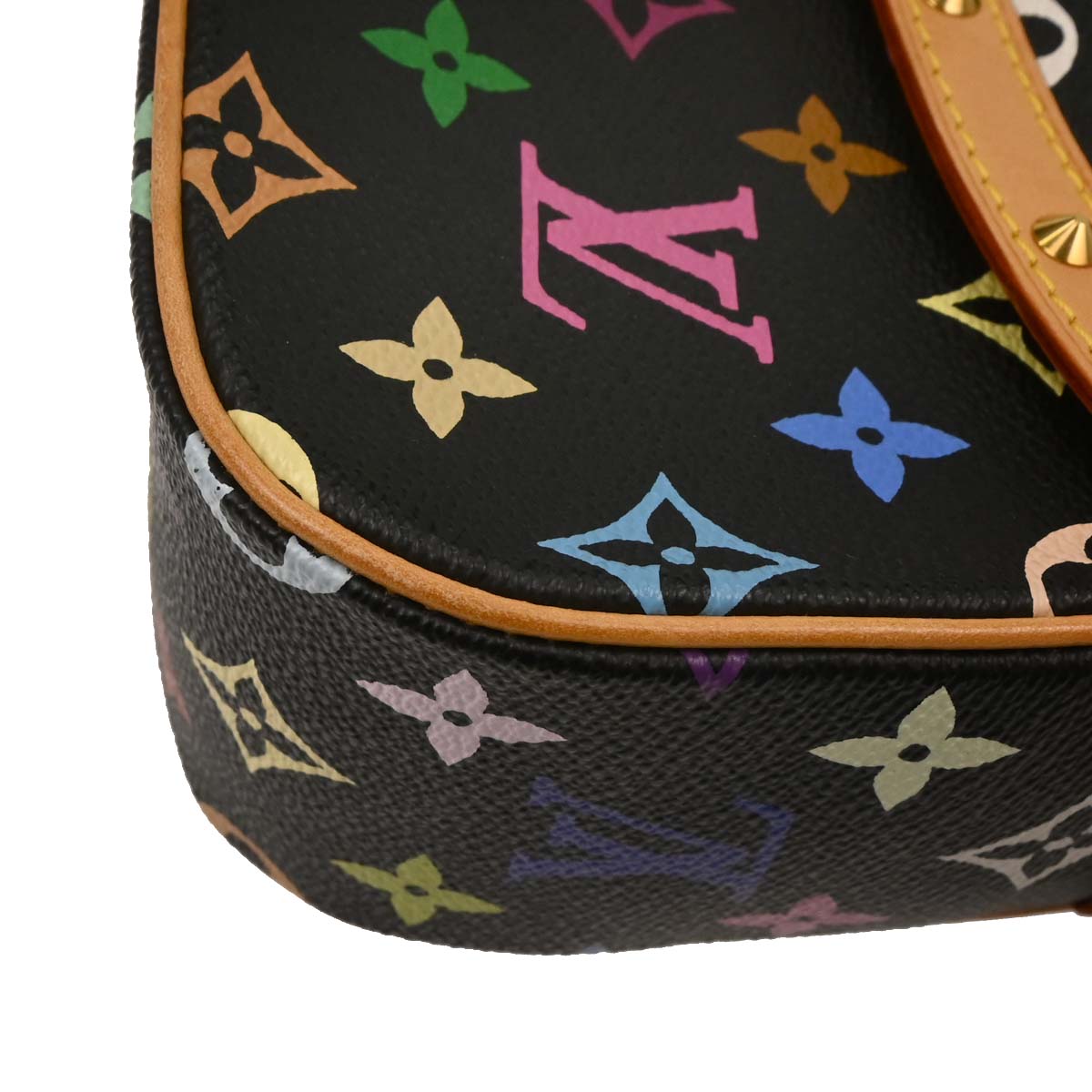 Louis Vuitton Black Multicolor Sologne Shoulder Bag M92639