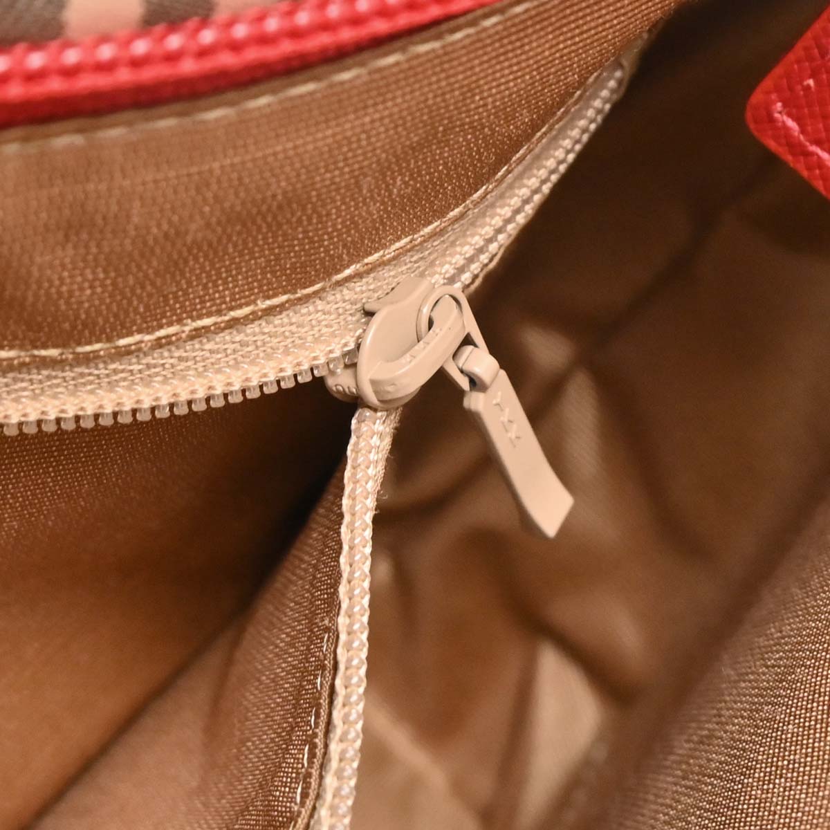 Burberry Beige Canvas House Check Tote Handbag