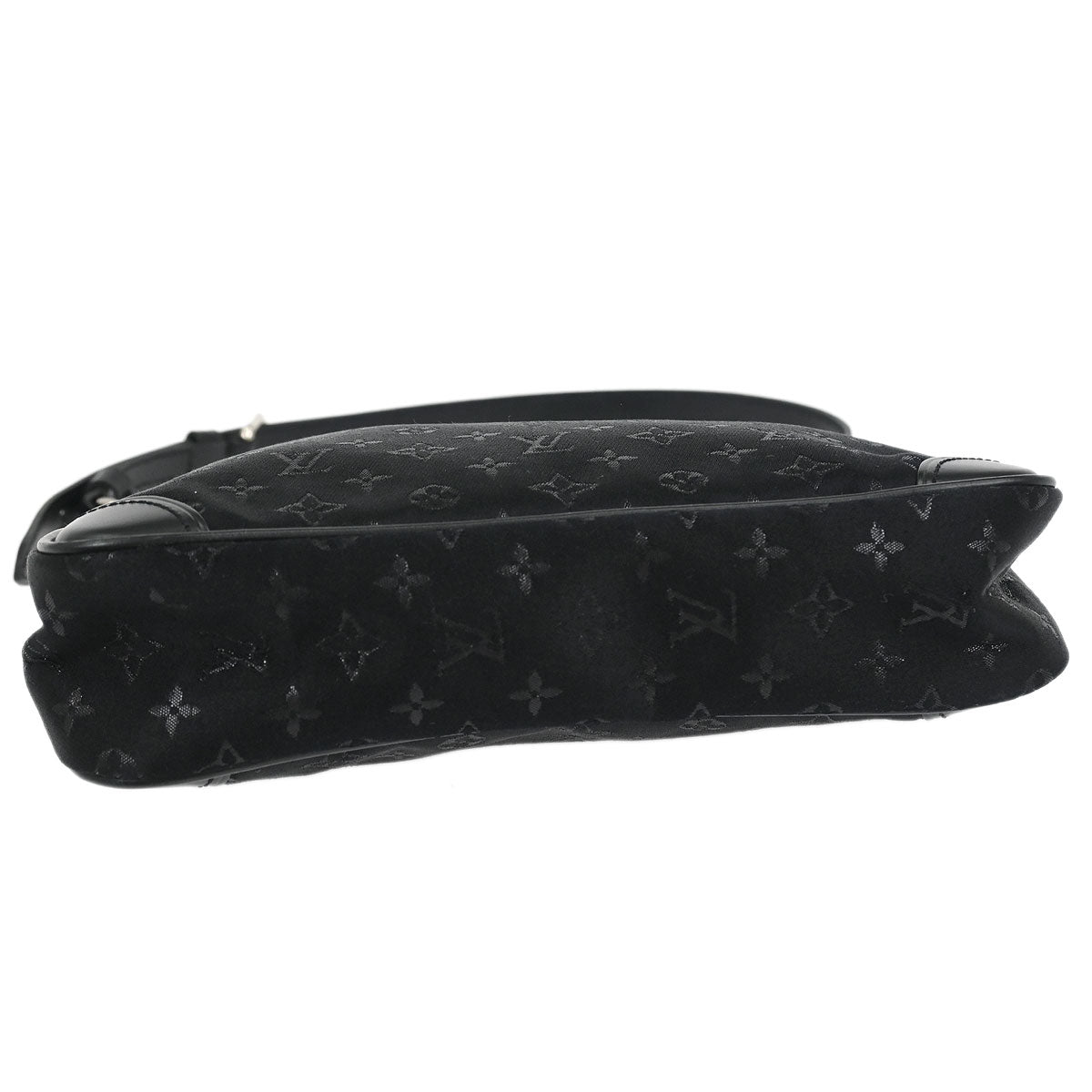 Louis Vuitton Black Monogram Satin Little Boulogne Handbag M92142
