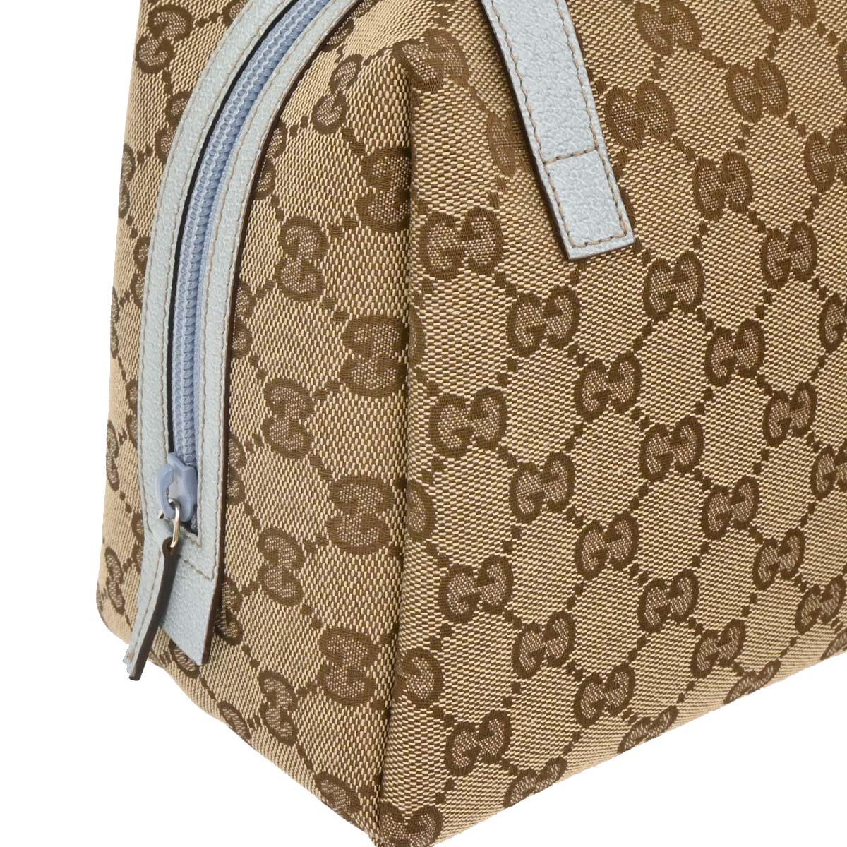 Gucci Beige Blue GG Handbag