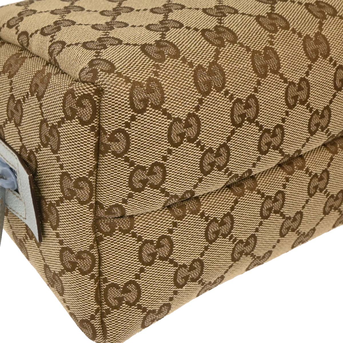 Gucci Beige Blue GG Handbag