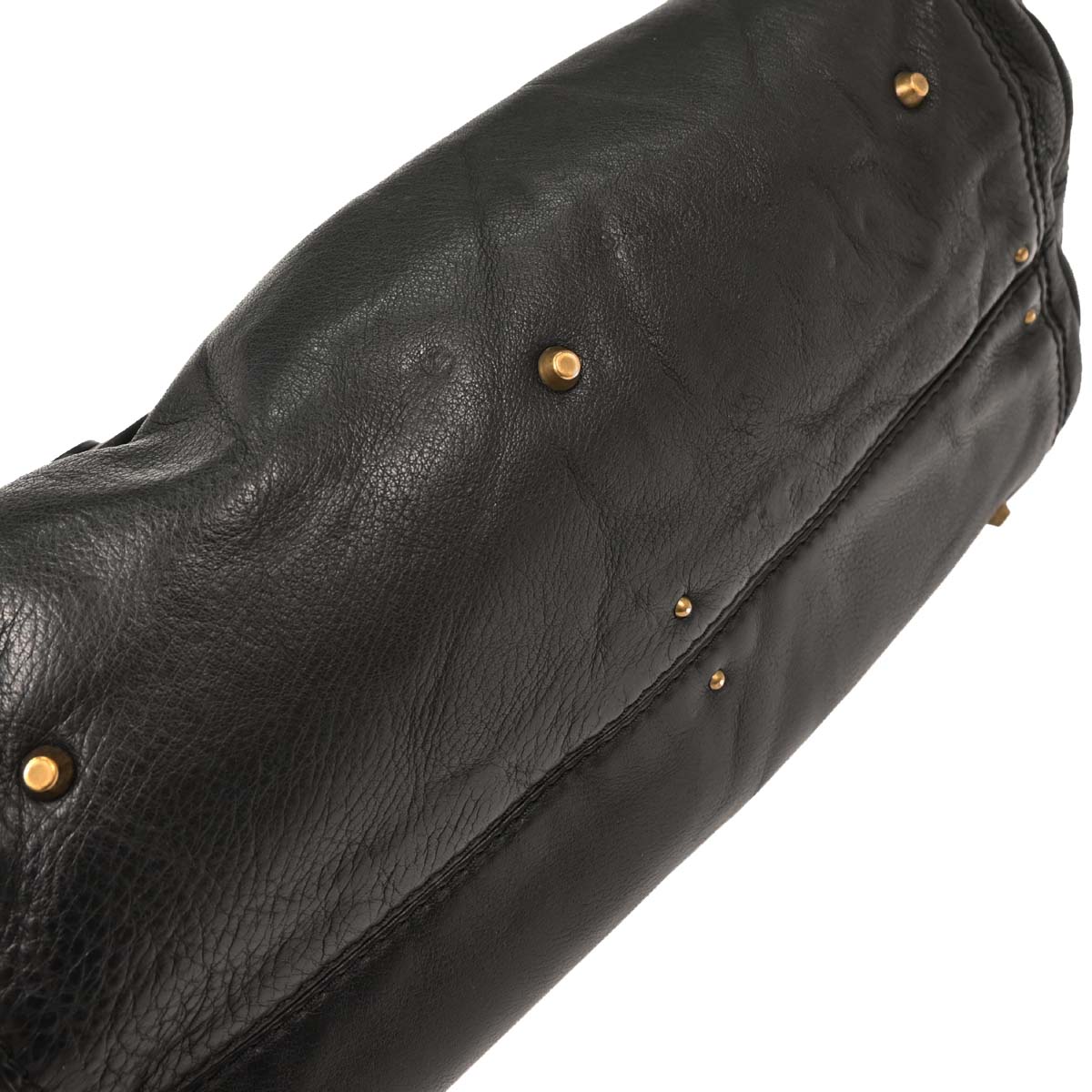 Chloe Black Leather Paddington Handbag