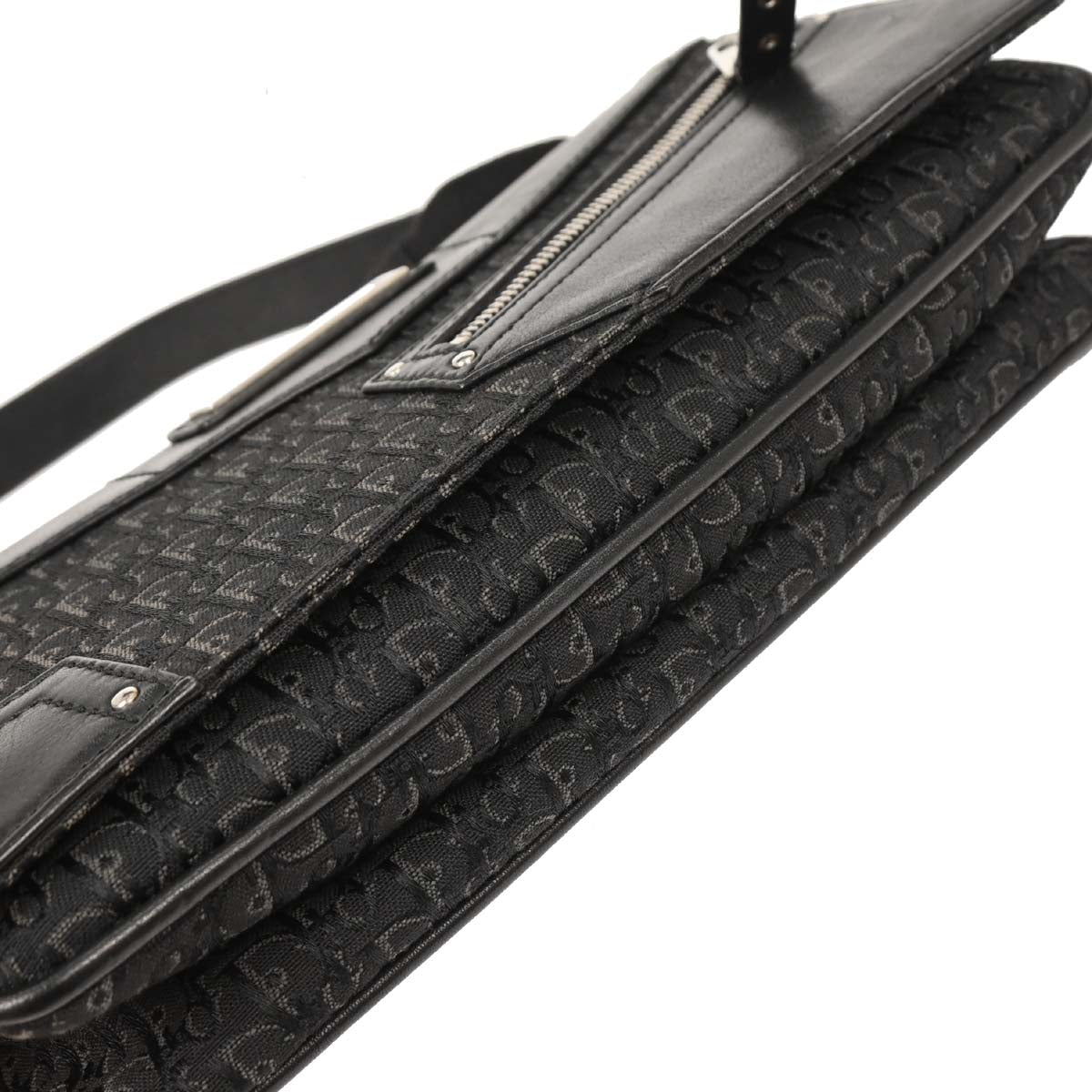 Christian Dior Black Street Chic Trotter Handbag