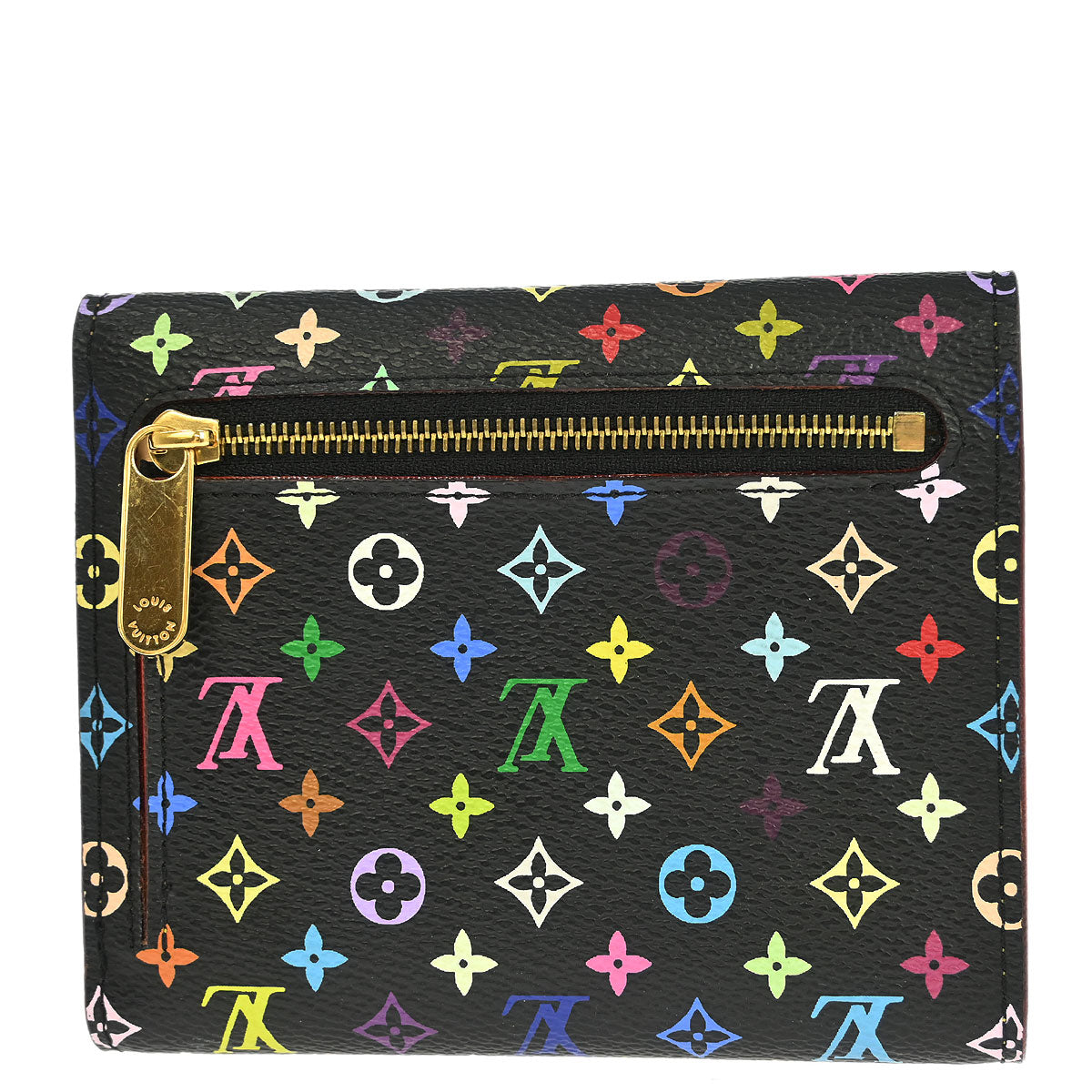 Louis Vuitton Black Multicolor Portefeuille Koala Wallet M58015