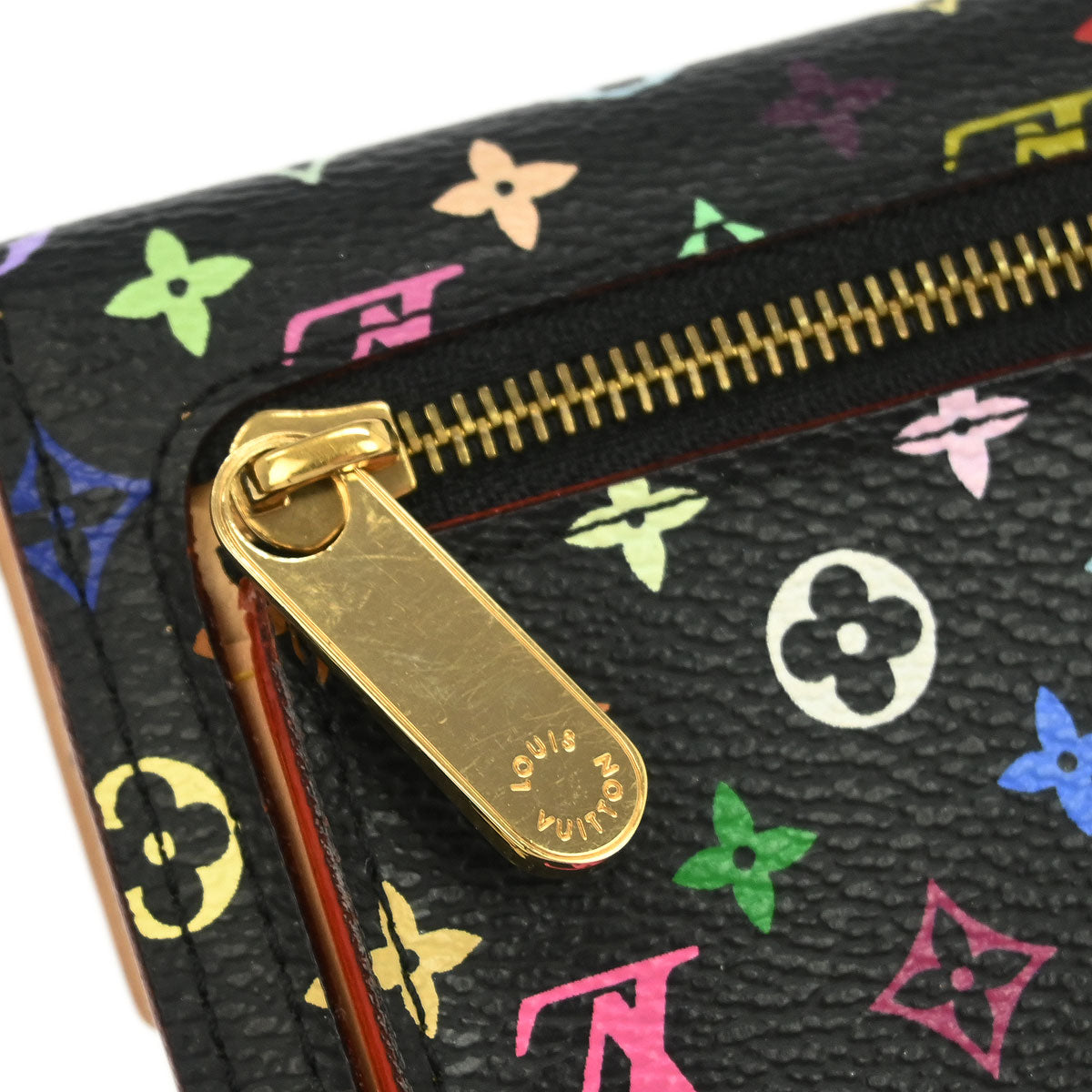 Louis Vuitton Black Multicolor Portefeuille Koala Wallet M58015