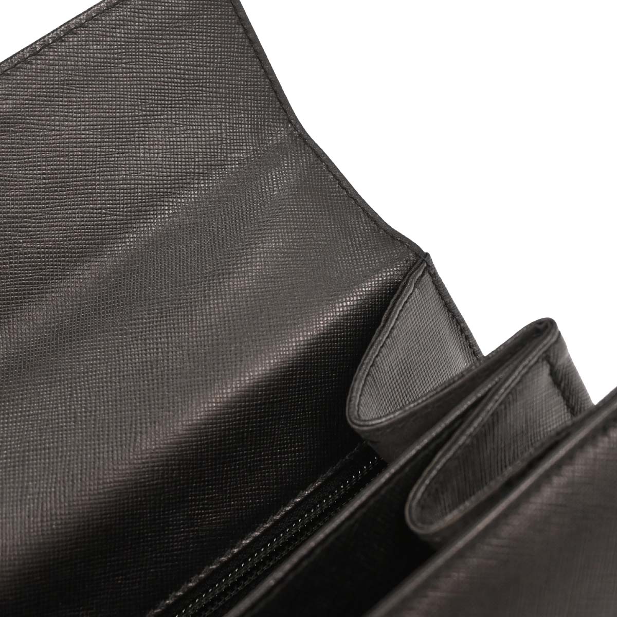 Salvatore Ferragamo Black Gancini 2way Shoulder Handbag