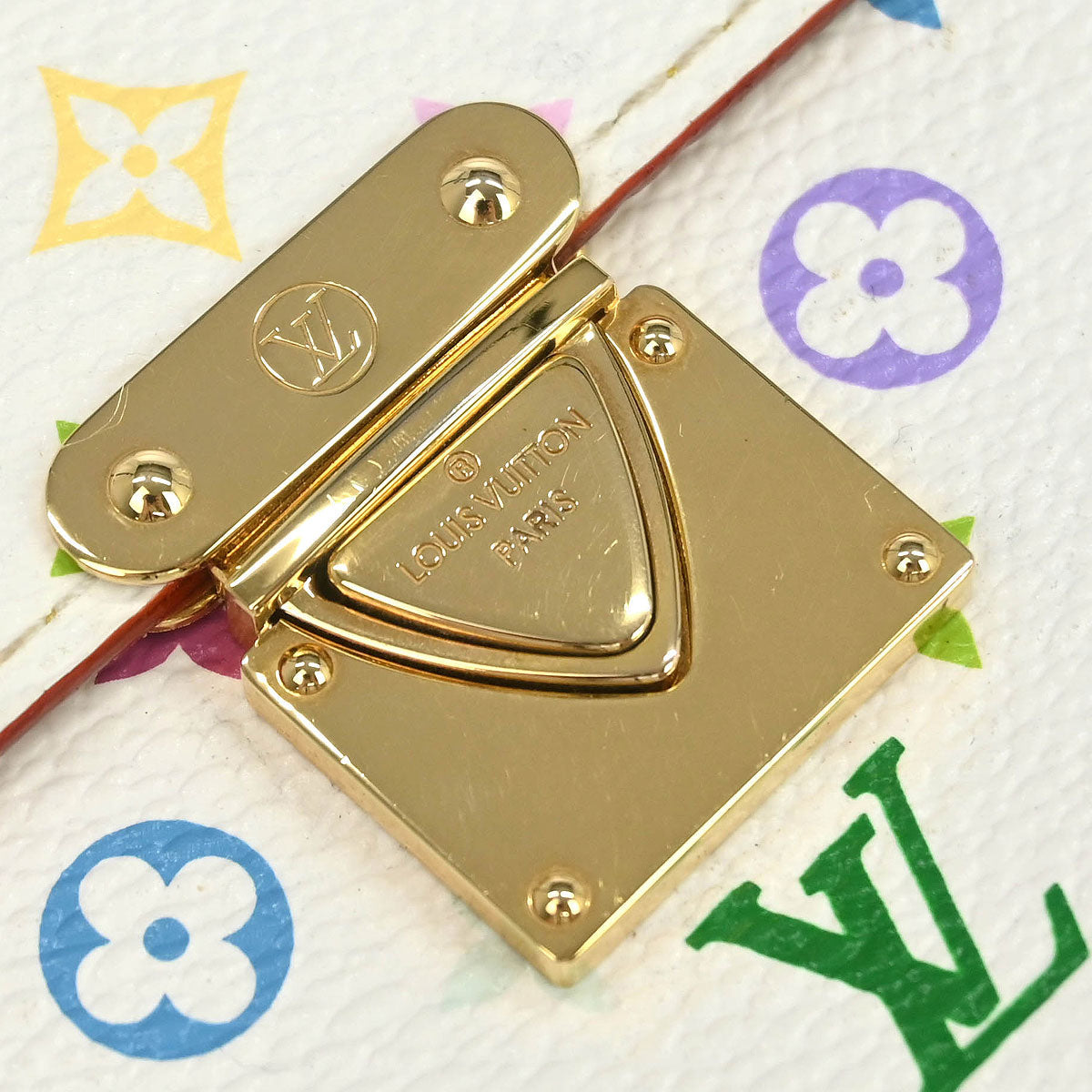 Louis Vuitton White Multicolor Portefeuille Koala Wallet M58014