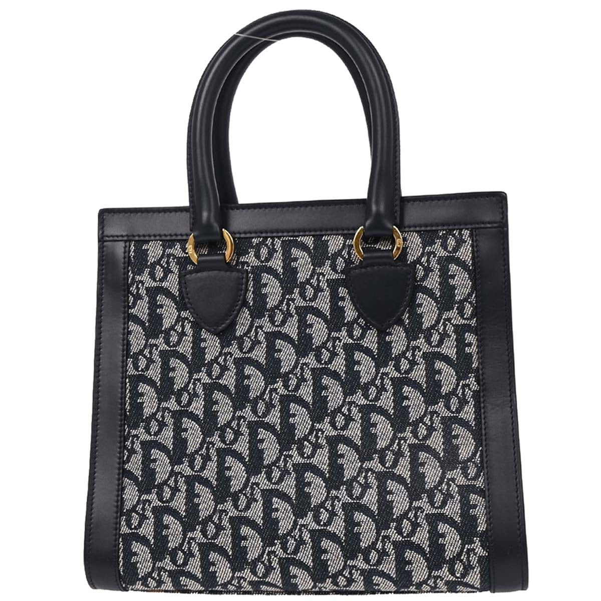 Christian Dior Navy Trotter Handbag