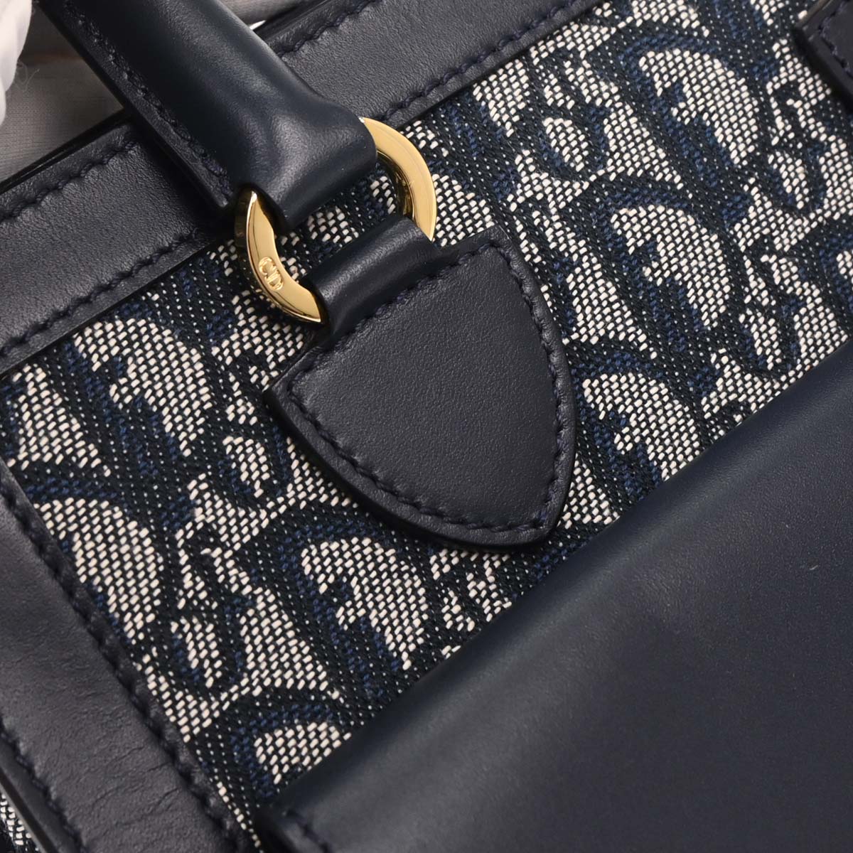 Christian Dior Navy Trotter Handbag