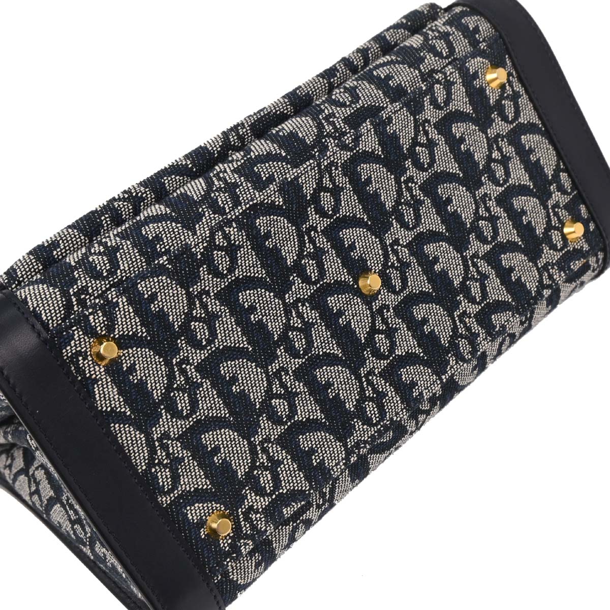 Christian Dior Navy Trotter Handbag