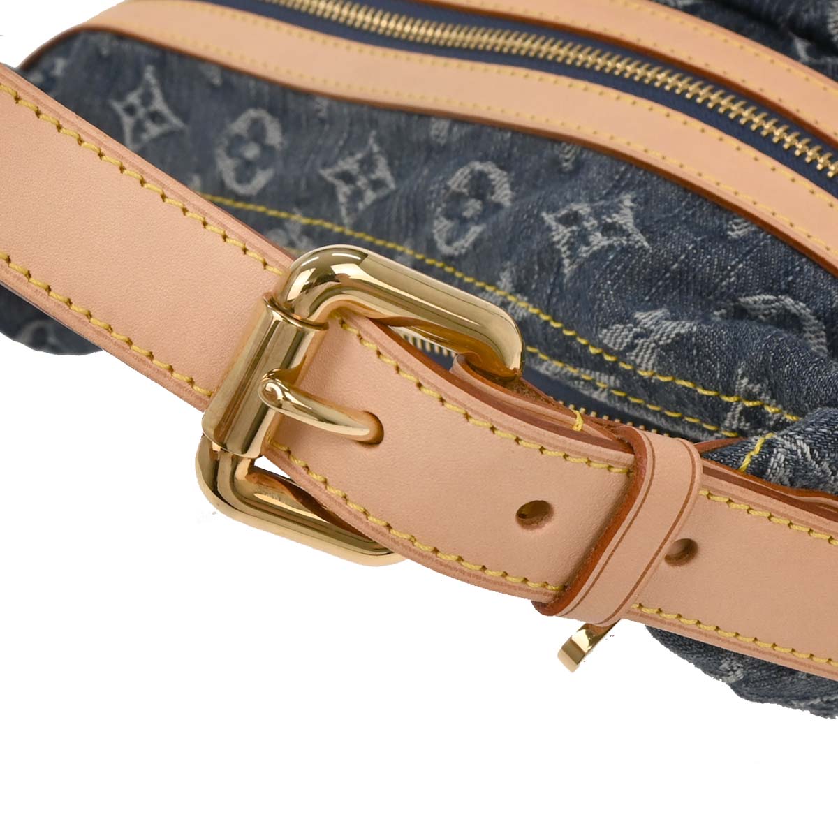 Louis Vuitton Blue Monogram Denim Baggy PM Shoulder Bag M95049