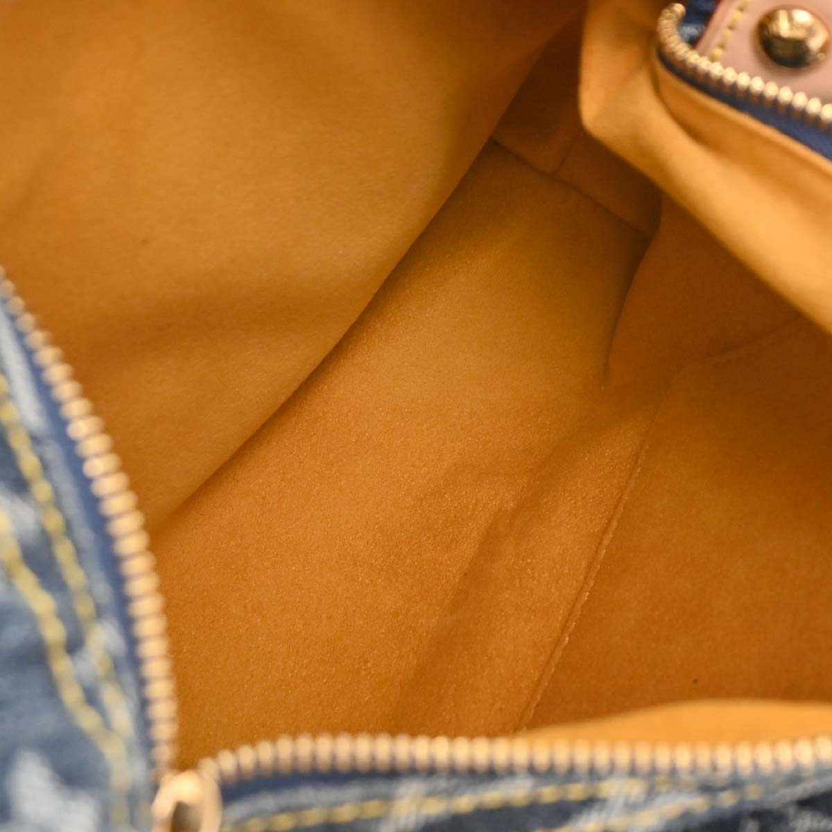 Louis Vuitton Blue Monogram Denim Baggy PM Shoulder Bag M95049