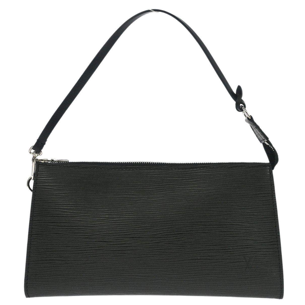 Louis Vuitton Black Epi Pochette Accessoires 24 Handbag M52982