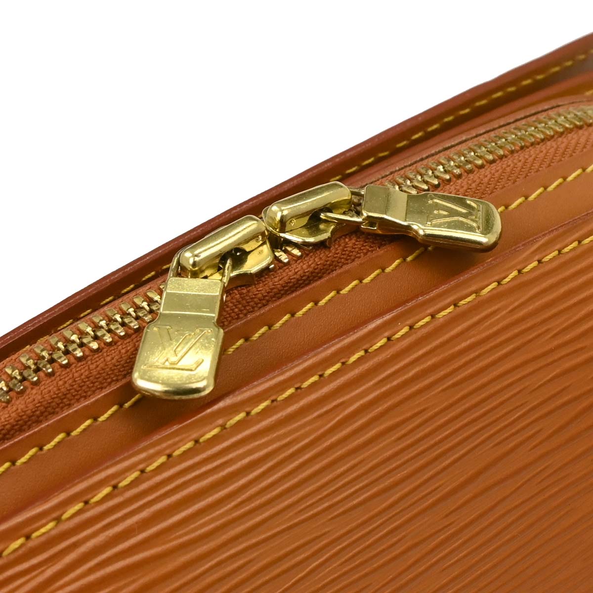 Louis Vuitton Brown Epi Pont Neuf Handbag M52058