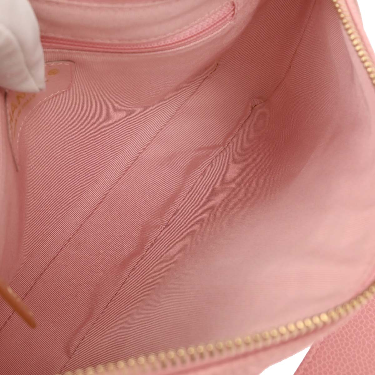 Chanel 2004-2005 Pink Caviar Shoulder Bag