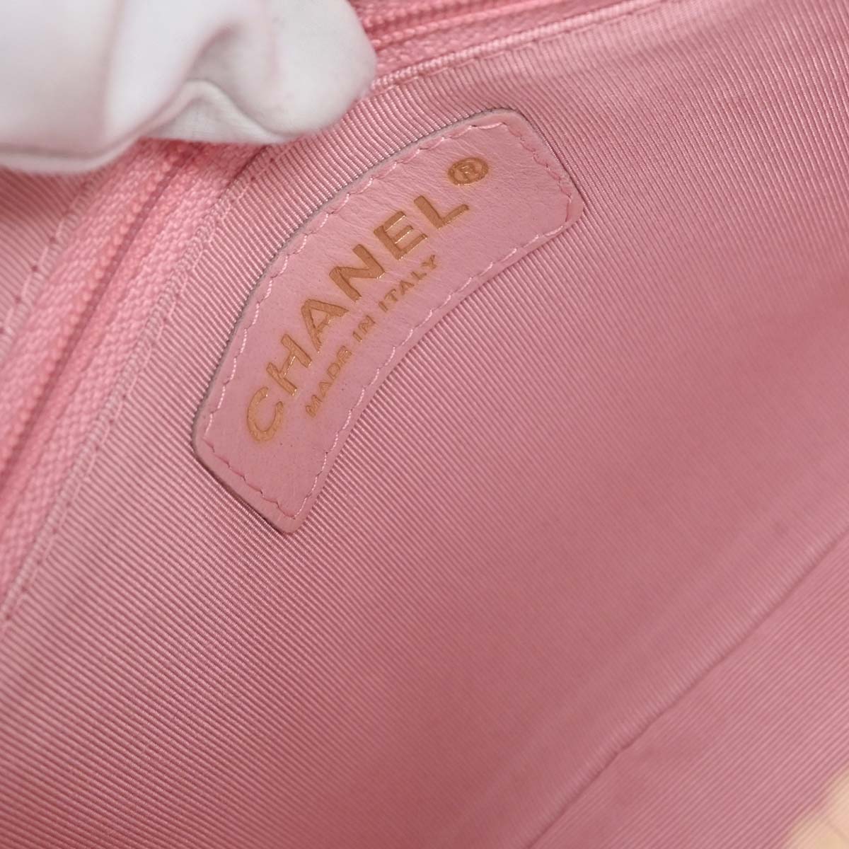 Chanel 2004-2005 Pink Caviar Shoulder Bag