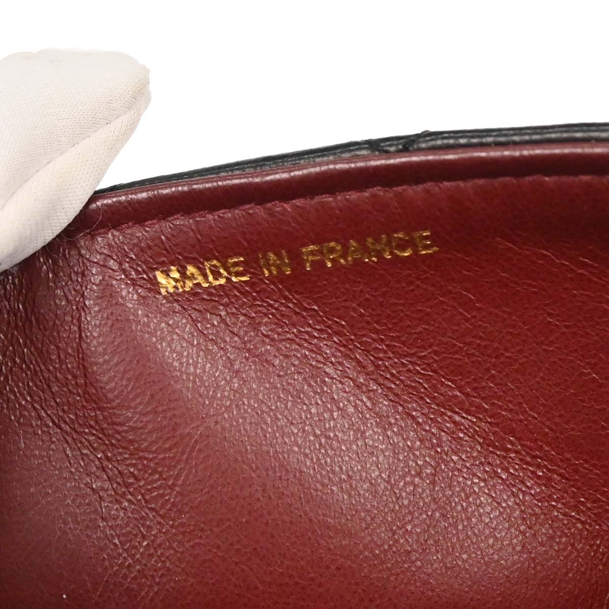 Chanel 1989-1991 Black Lambskin Mini Classic Square Flap Shoulder Bag
