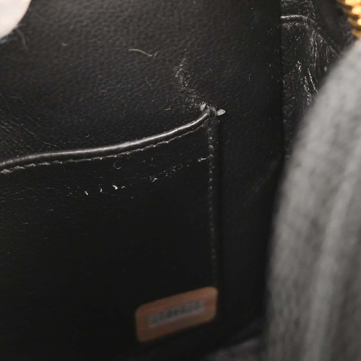 Chanel 1991-1994 Black Caviar Camera Bag Mini
