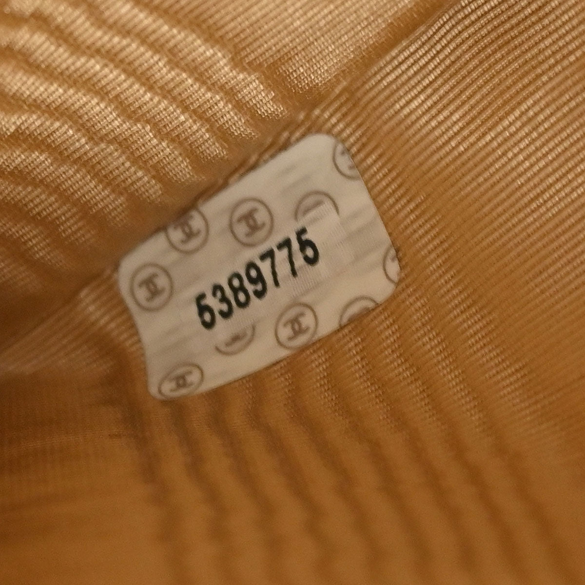 Chanel Beige Caviar Wallet