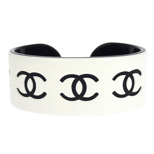 Chanel Bangle White Acrylic 02P