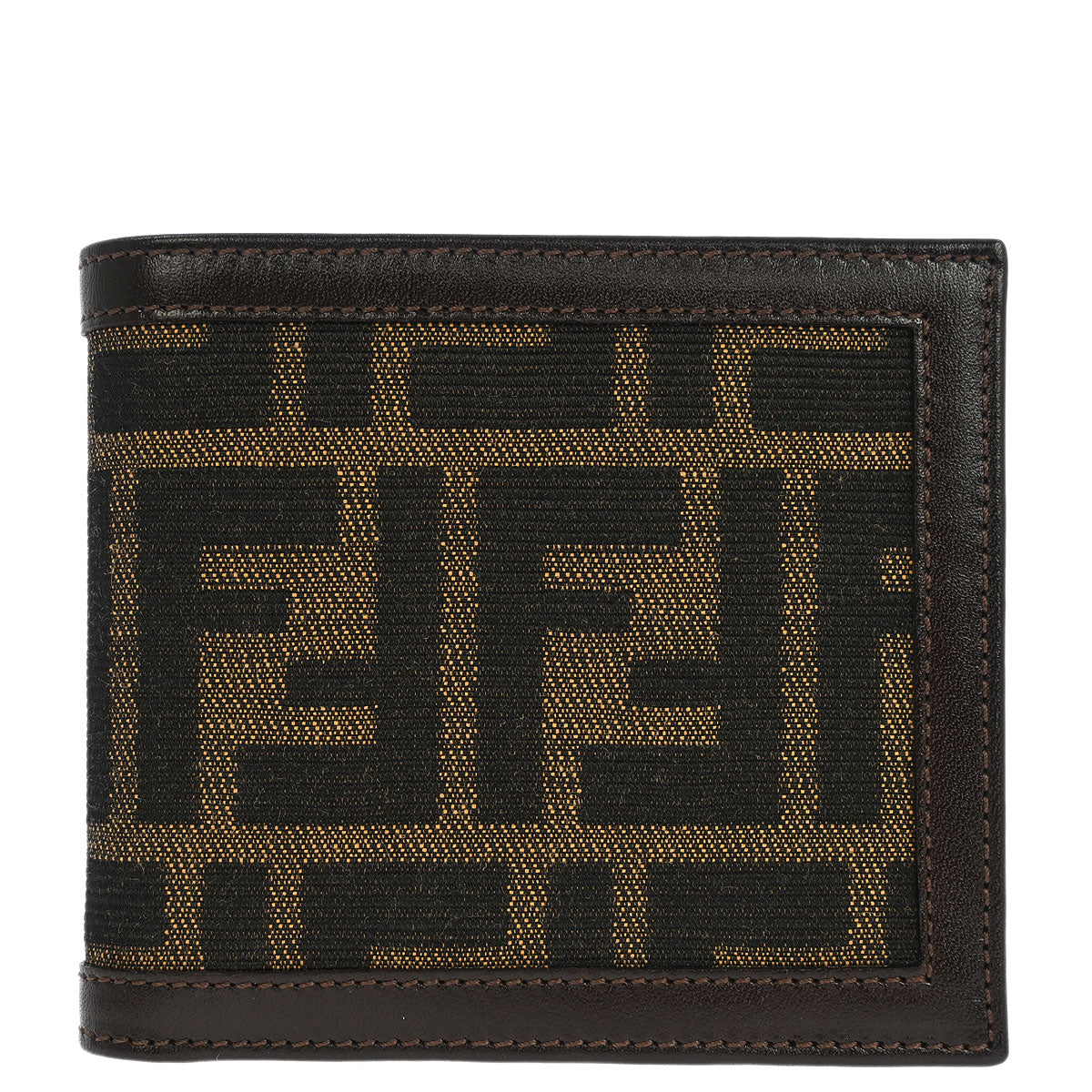 Fendi Brown Zucca Wallet Purse