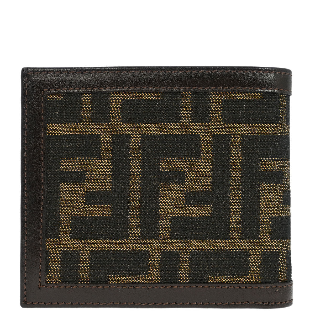 Fendi Brown Zucca Wallet Purse