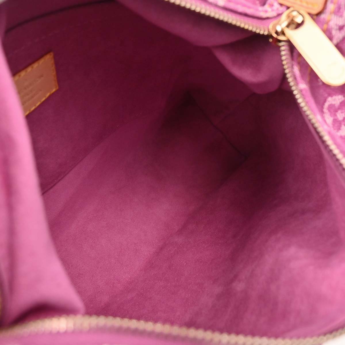 Louis Vuitton Pink Monogram Denim Baggy PM Shoulder Bag M95212