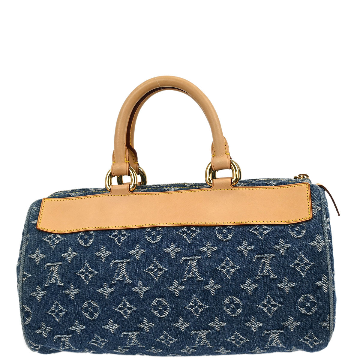 Louis Vuitton Blue Monogram Denim Neo Speedy Handbag M95019
