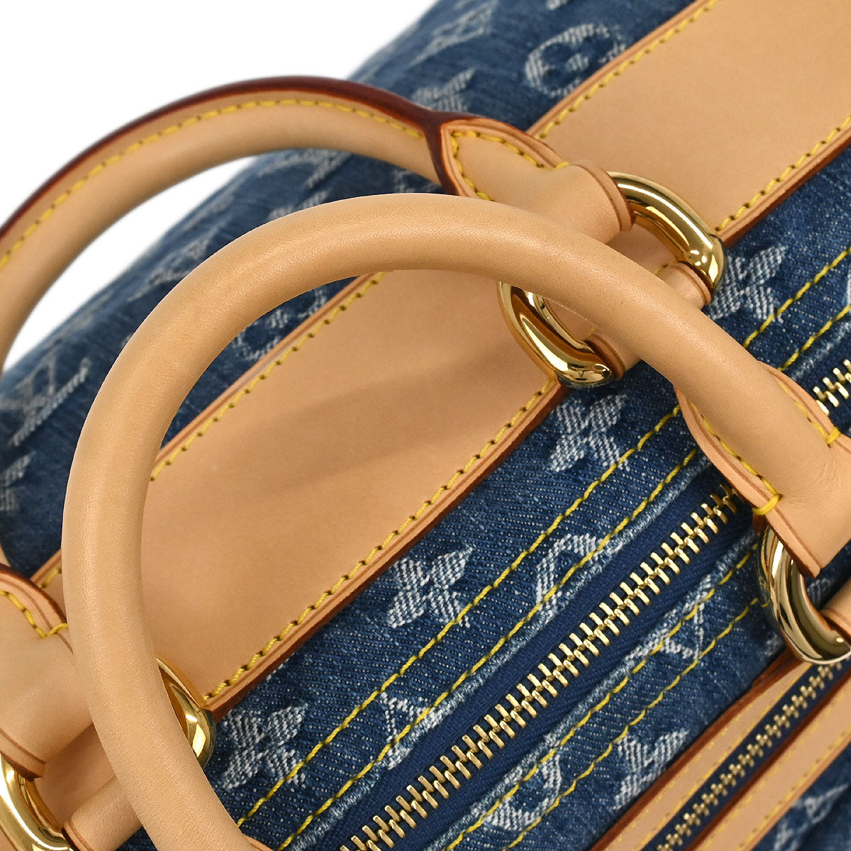 Louis Vuitton Blue Monogram Denim Neo Speedy Handbag M95019