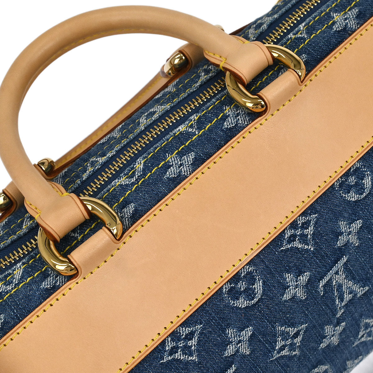 Louis Vuitton Blue Monogram Denim Neo Speedy Handbag M95019