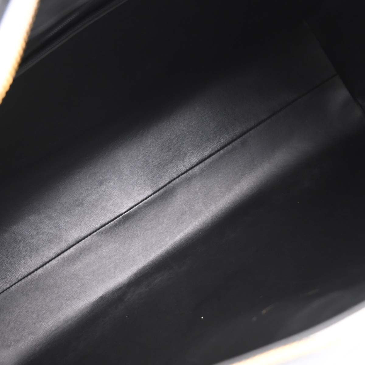 Chanel 1994-1996 Black Calfskin Travel Bowling Bag