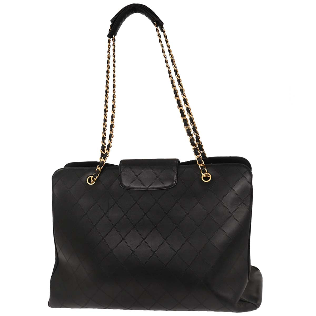 Chanel Black Lambskin Bicolore Supermodel Shoulder Bag