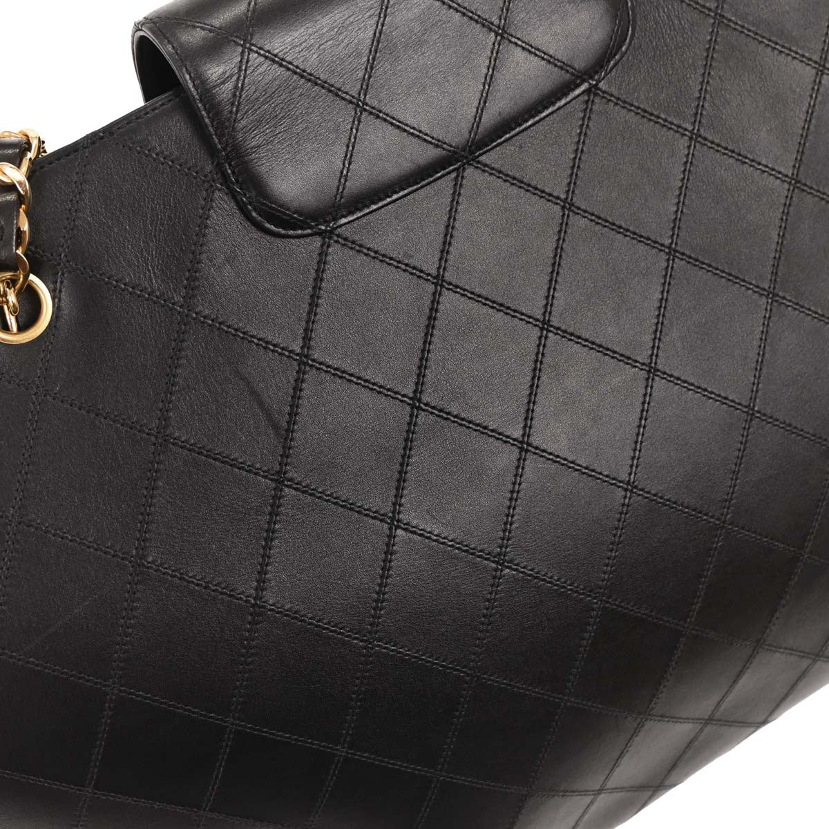 Chanel Black Lambskin Bicolore Supermodel Shoulder Bag