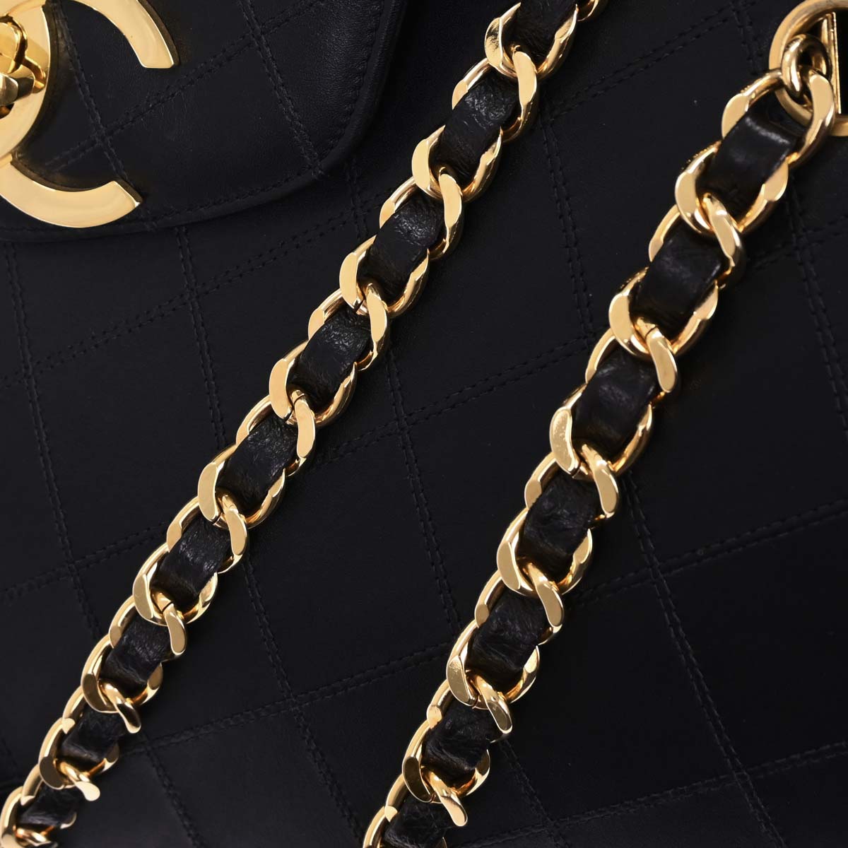 Chanel Black Lambskin Bicolore Supermodel Shoulder Bag