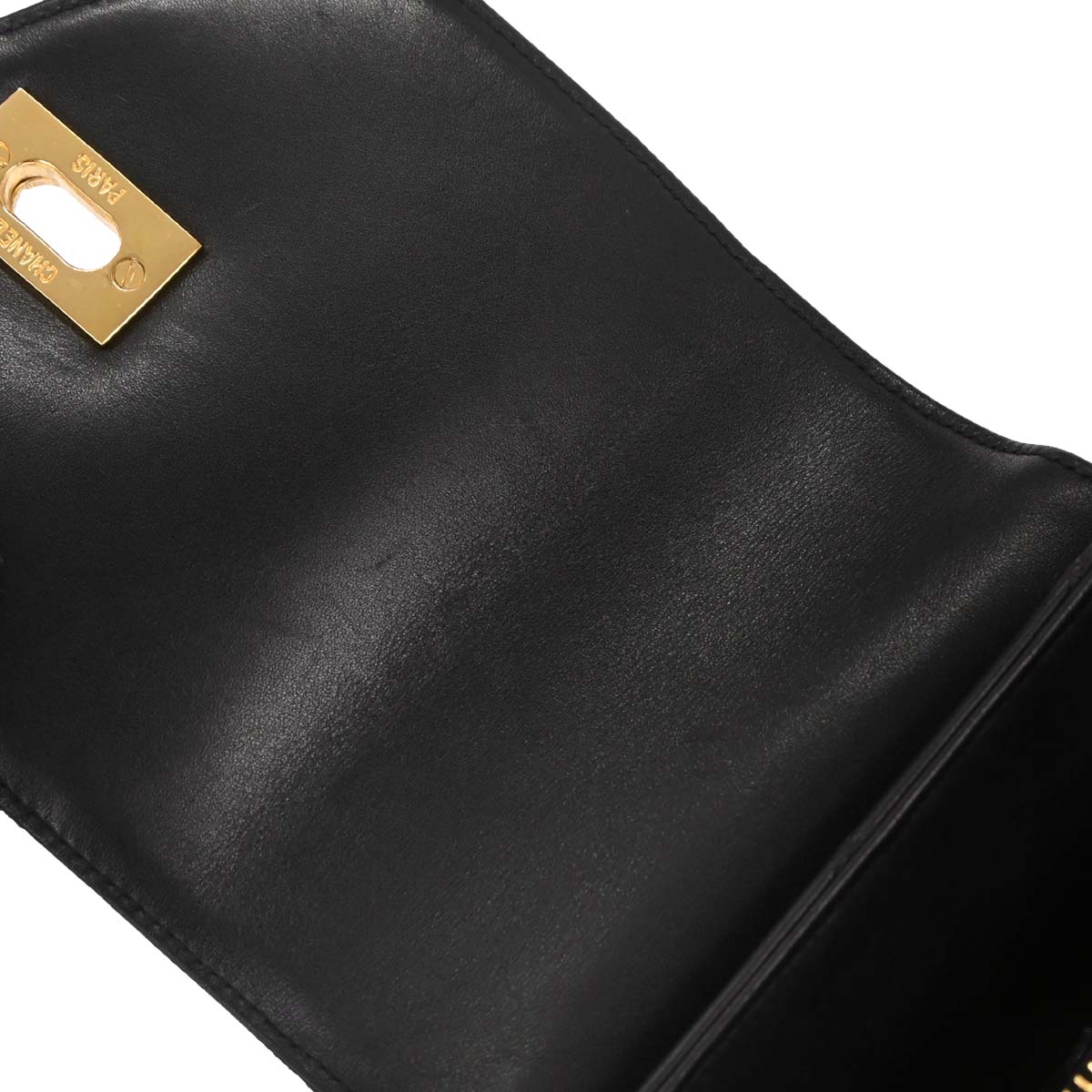 Chanel Black Lambskin Bicolore Supermodel Shoulder Bag
