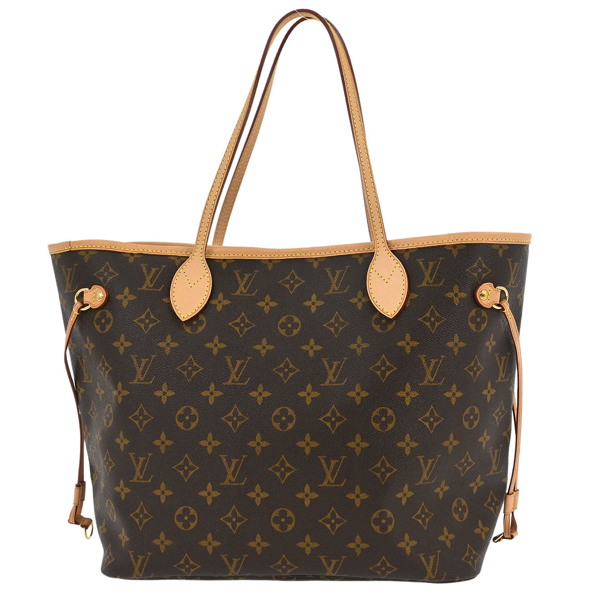 Louis Vuitton Monogram Neverfull MM Shoulder Tote Bag M40156