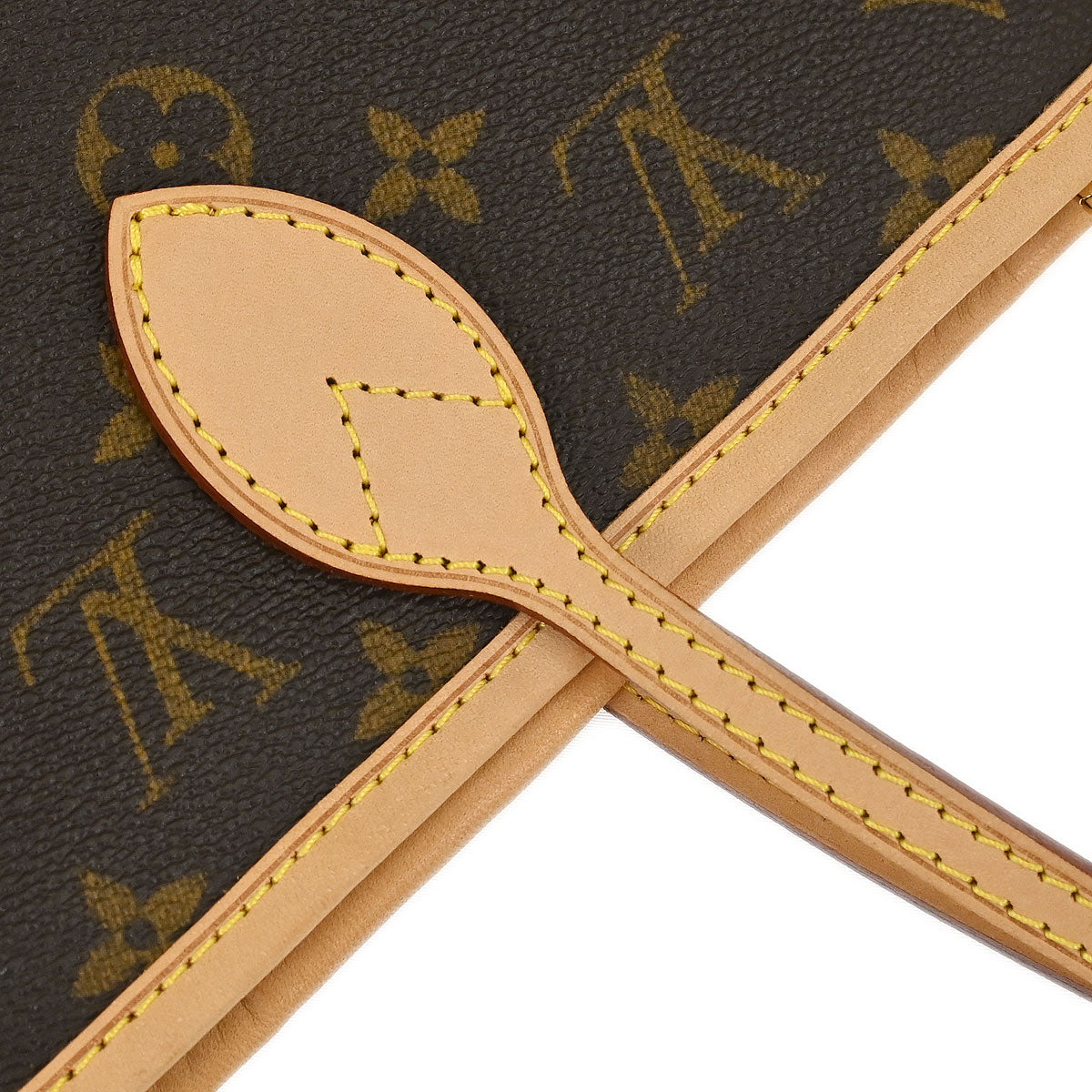 Louis Vuitton Monogram Neverfull MM Shoulder Tote Bag M40156