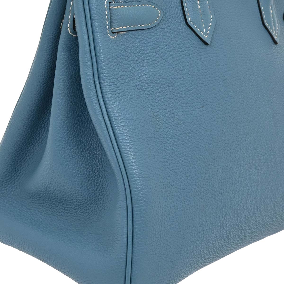 Hermes Blue Jean Togo Birkin 30 Handbag