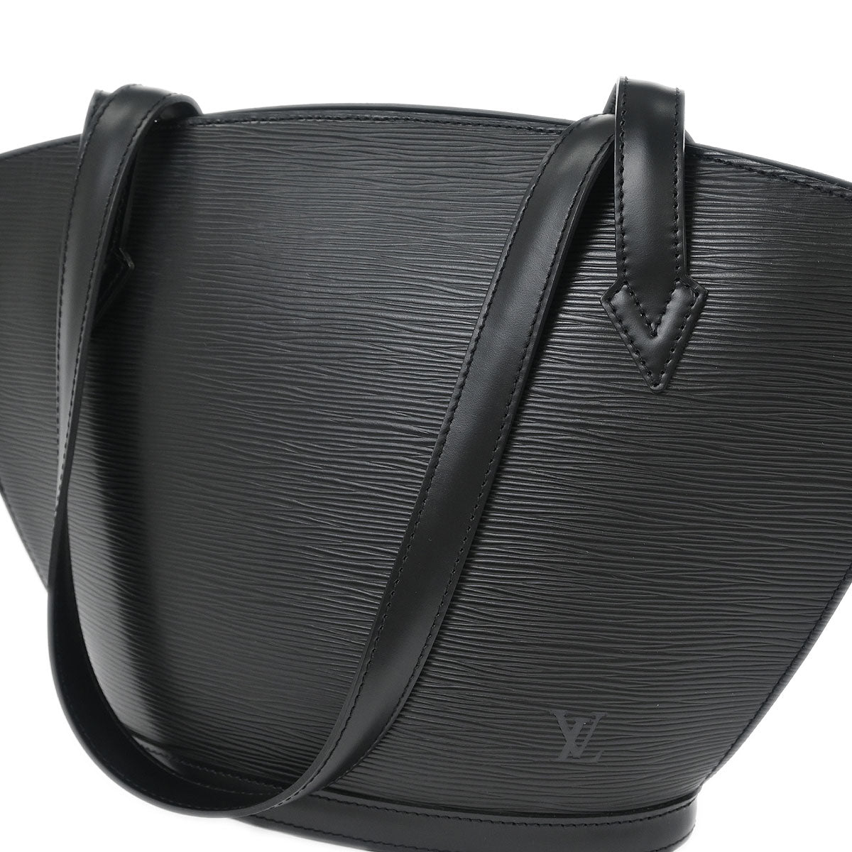 Louis Vuitton Black Epi Saint Jacques Poignee Long Tote Bag M52332