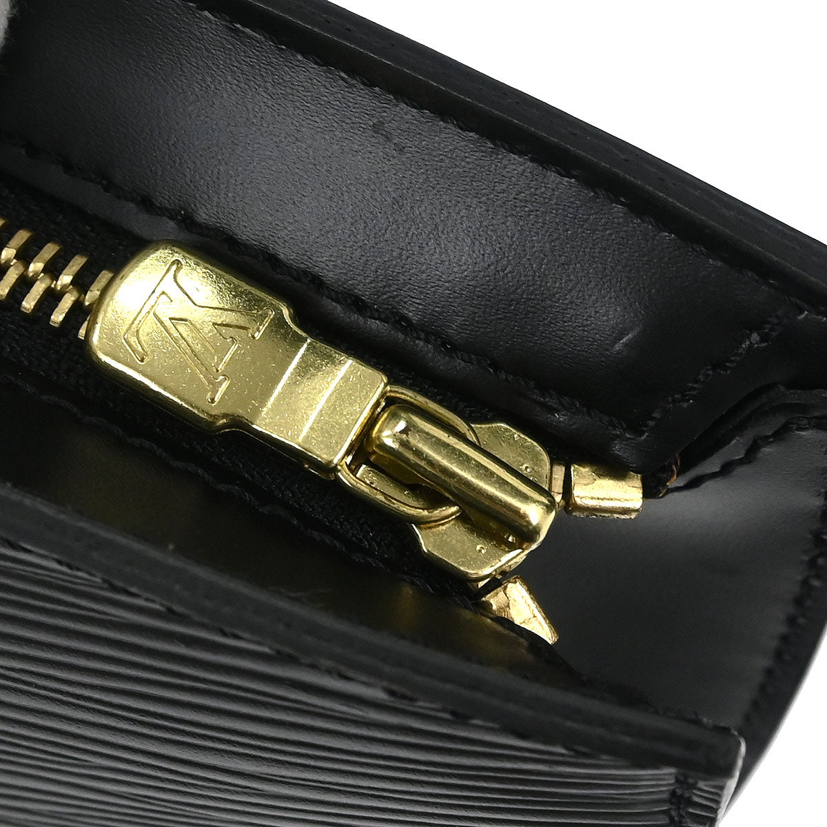 Louis Vuitton Black Epi Saint Jacques Poignee Long Tote Bag M52332