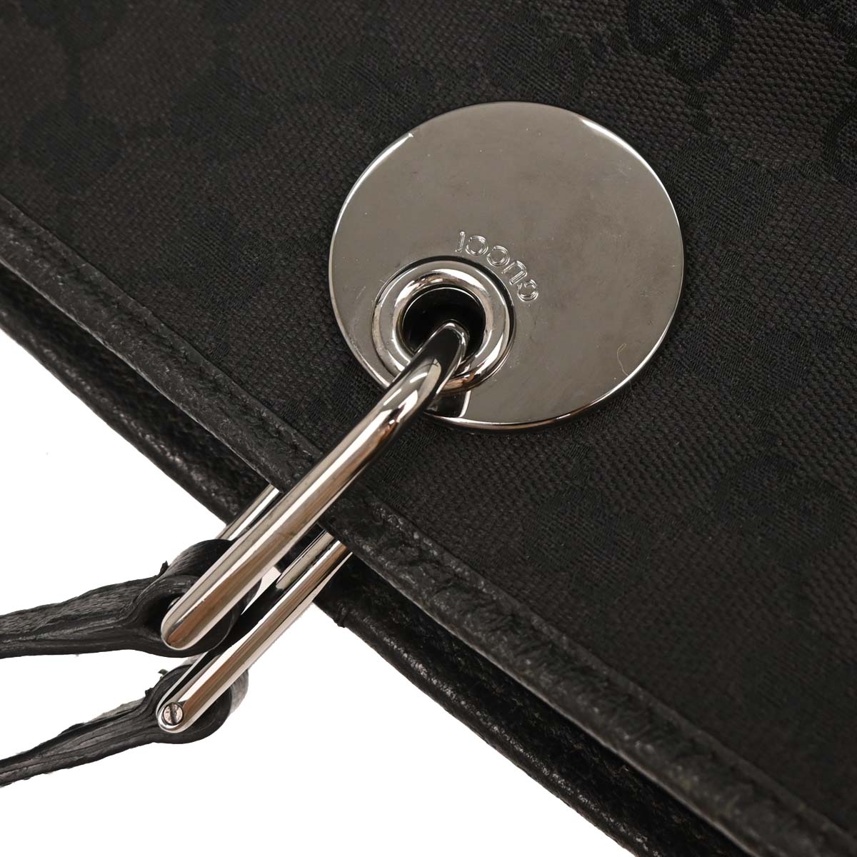 Gucci Black Canvas GG Tote Handbag
